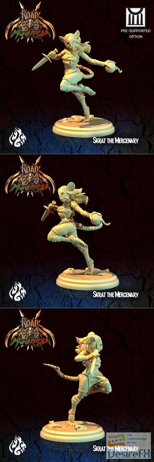 Skrat the Mercenary – 3D Print