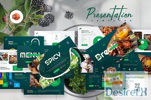 Solo Food PowerPoint Presentation Template