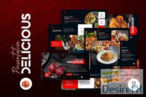 Special Food PowerPoint Presentation Template