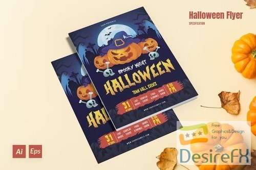 Spooky Night Halloween Flyer