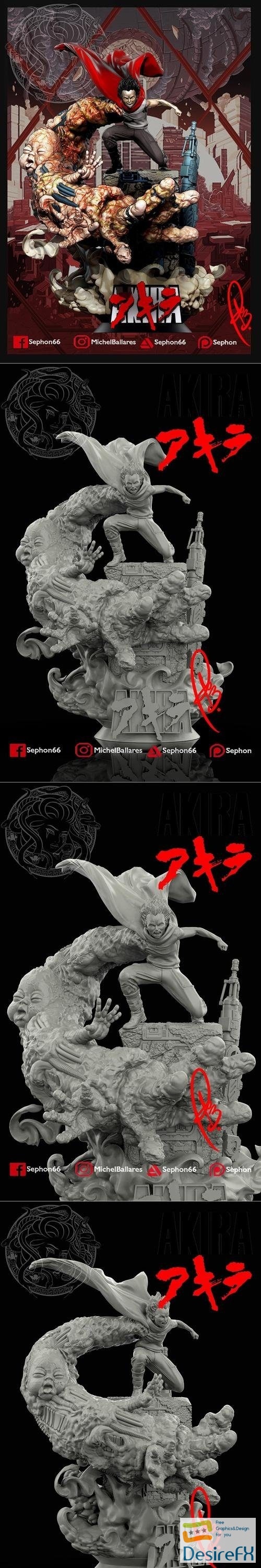 Tetsuo Shima Akira by Creative Geek MB – 3D Print