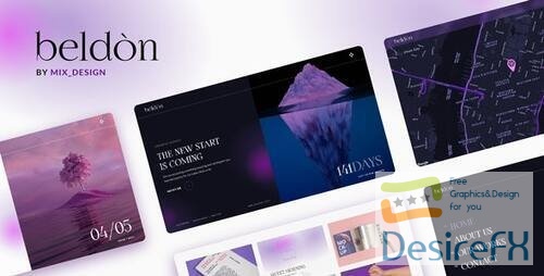 Themeforest - Beldon - Coming Soon and Landing Page Template 33316009