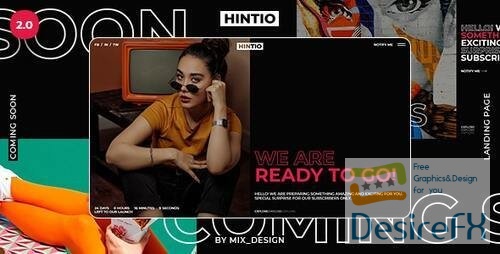 Themeforest - Hintio - Coming Soon & Landing Page Template 27705322