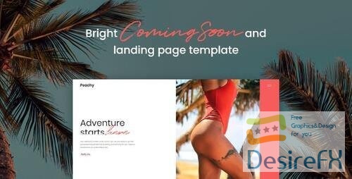 Themeforest - Peachy - Bright Coming Soon and Landing Page Template 23921376