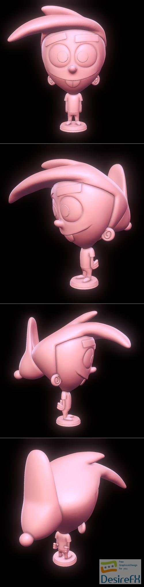 Timmy Turner - The Fairly OddParents – 3D Print