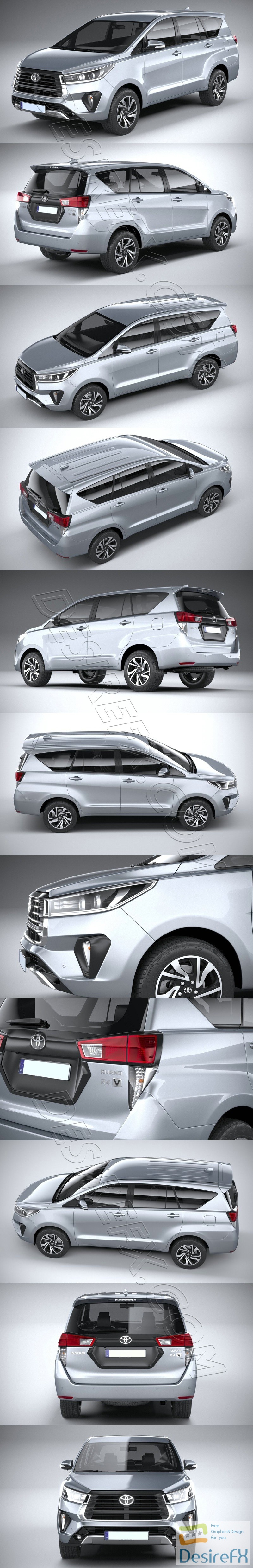 Toyota Inovva Kijang 2021 3D Model