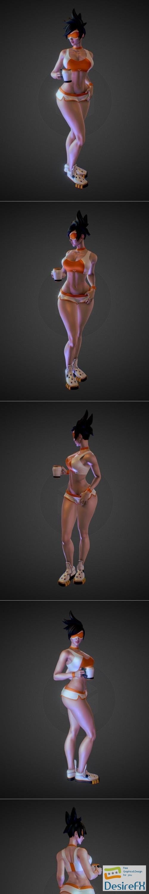Tracer goes to the GYM – 3D Print