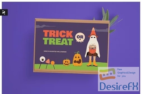 Trick or Treat Greeting Card