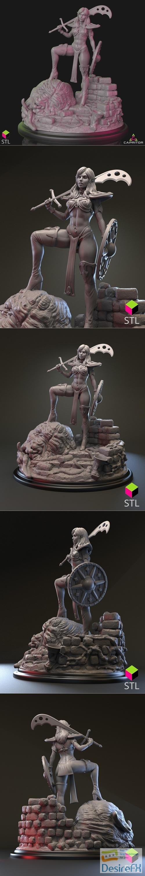 Vala Storm Raven – 3D Print