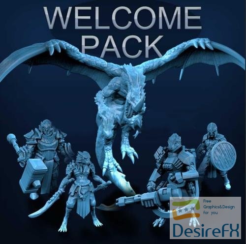 Velrock Art - Welcome Pack – 3D Print