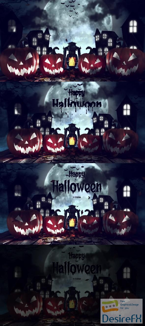 Videohive Halloween Intro Happy Halloween 40241615
