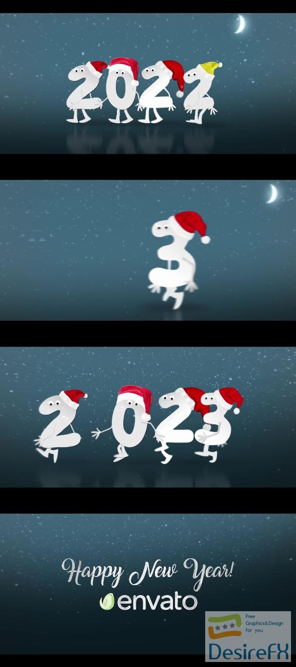 Videohive New Year Cartoon 2023 After Effects 40306397