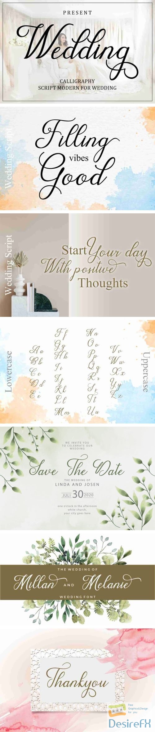 Wedding - Classy Script Calligraphy Font