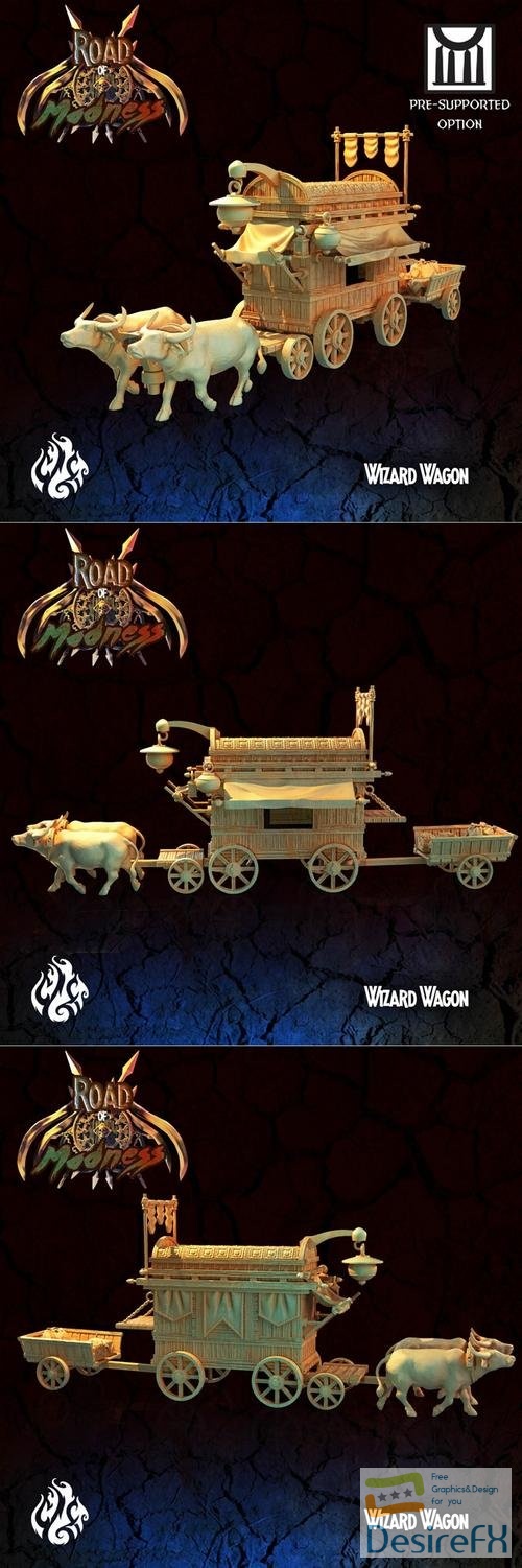 Wizard Wagon – 3D Print