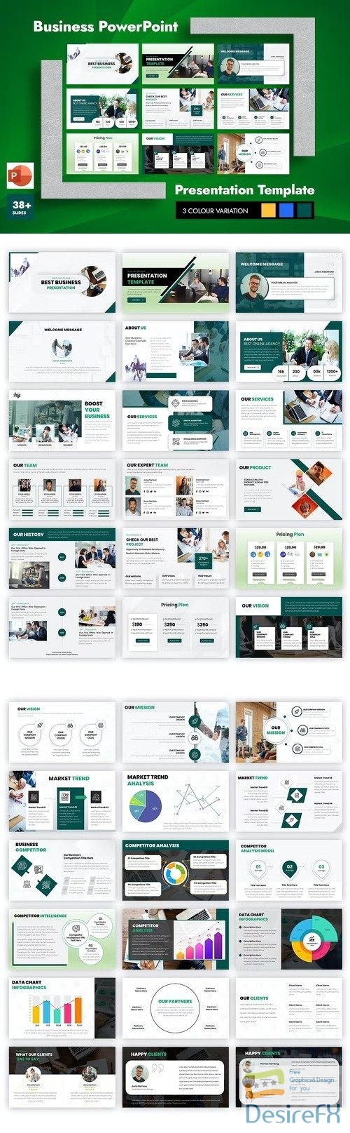 About Company PowerPoint Presentation Template