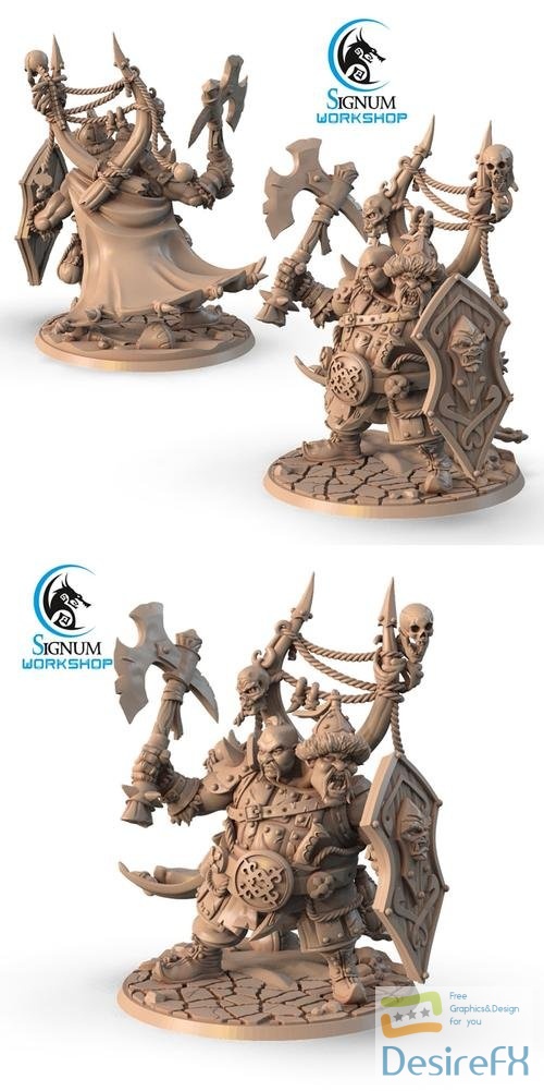 Batbayar the Bronze Fist – 3D Print