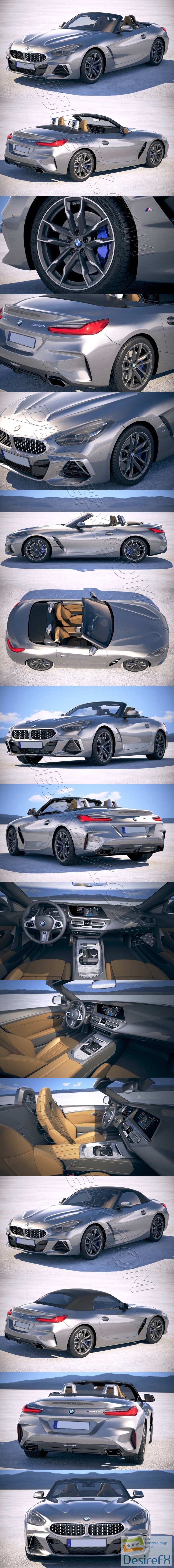 BMW Z4 M-sport 2019 3D Model
