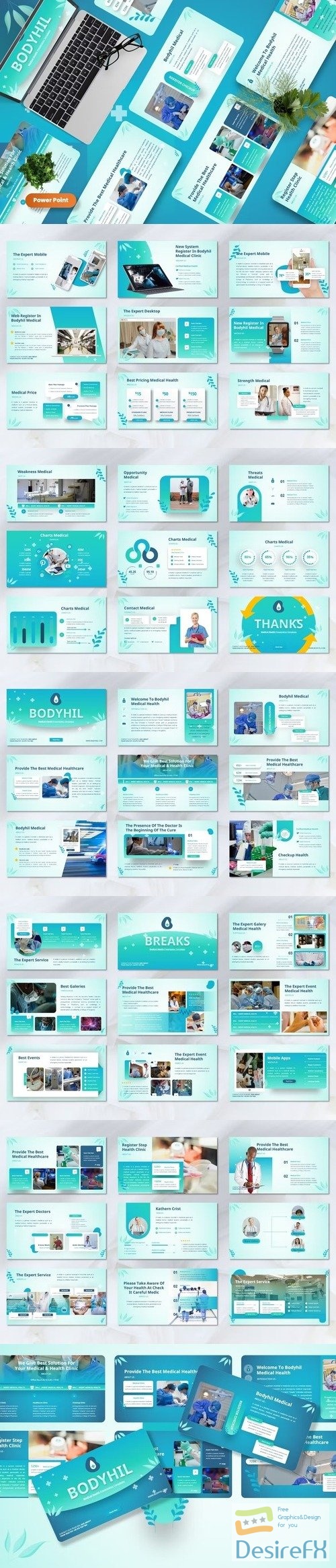 Bodyhil - Medical Powerpoint Template