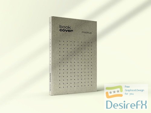 Book Catalog Magazine Cover Mockup with Editable Background and Overlay Shadow 527670396 PSDT