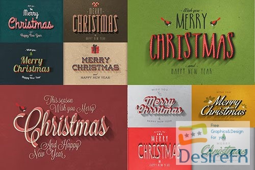 Christmas Text Effects Vol.2 PSD