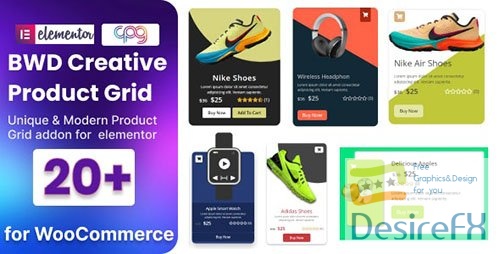 Codecanyon - WooCommerce Product Grid addon for elementor/40052805