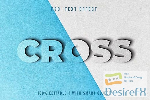 Cross - PSD Text Editable
