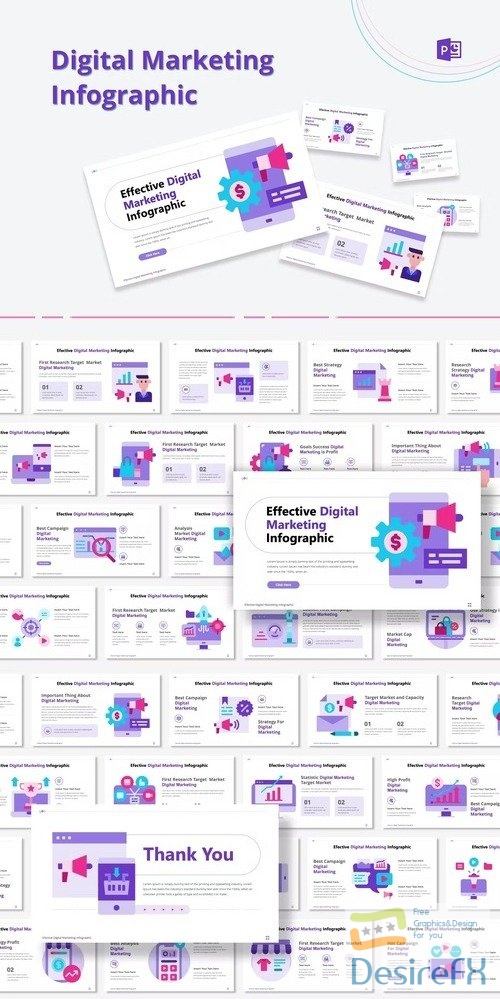 Digital Marketing Infographic Powerpoint