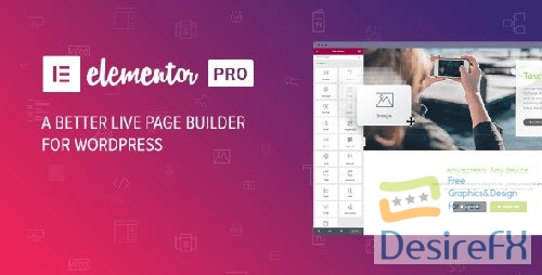 Elementor Pro 3.8.1 NULLED - The Most Advanced WordPress Page Builder Plugin + Free 3.8.1