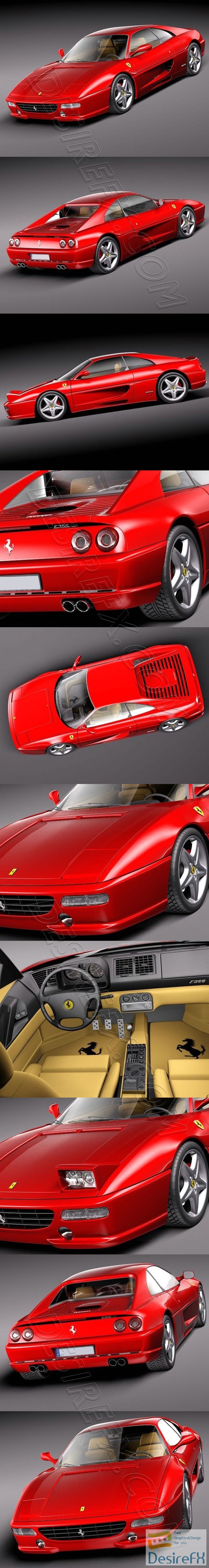 Ferrari F355 1994-1999 3D Model