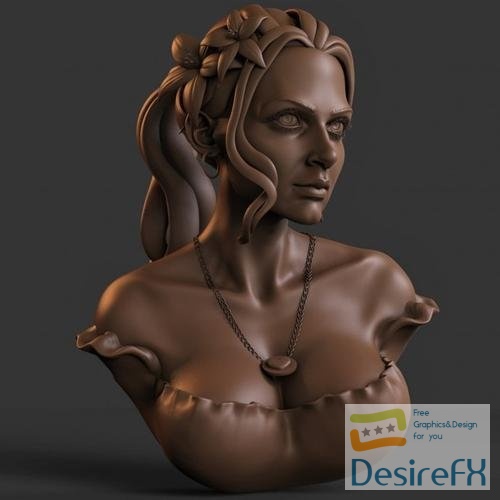 Flower Girl – 3D Print
