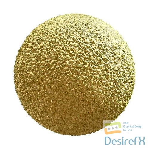 Golden Foil PBR Texture