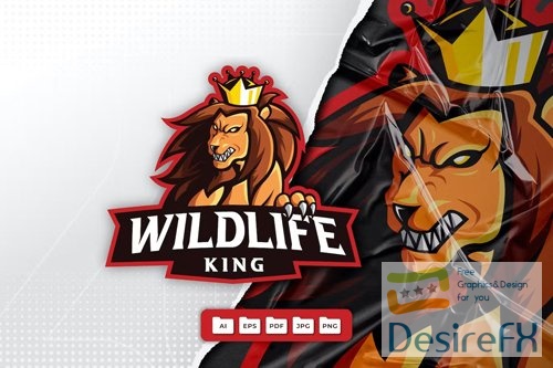 Lion Mascot Logo Design