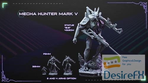Loot Studio - Loyalty Reward Mecha Hunter Mark V – 3D Print