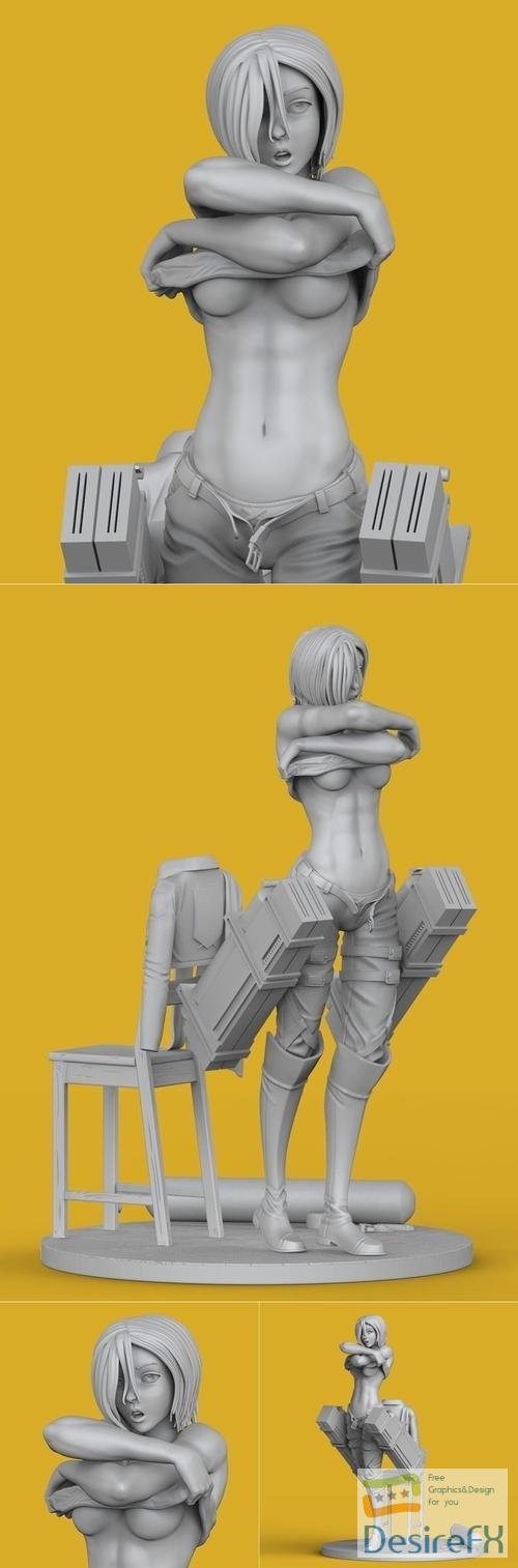 Mikasa Ackerman Attack on titan – 3D Print