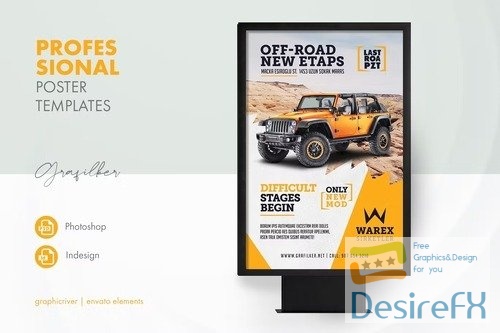 Off Road Poster Templates