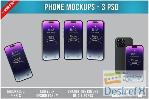 Phone Mockup PSD