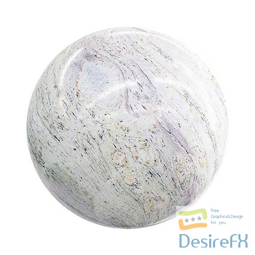 Pink and White Marble PBR Texture