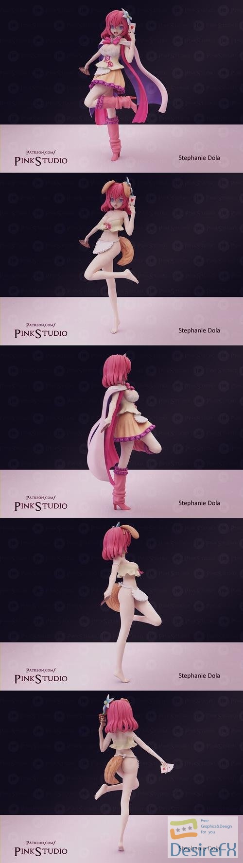 Pink Studio - Stephanie Dola – 3D Print