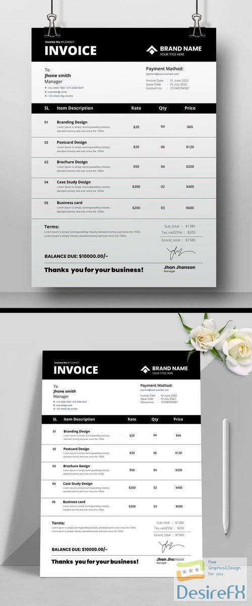 Printable Invoice Layout 525909318 AIT