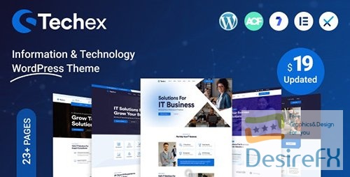 ThemeForest - Techex v1.0.5 - IT Solutions & Technology WordPress Theme/35371789