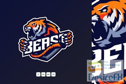 Tiger Esport Logo PNG