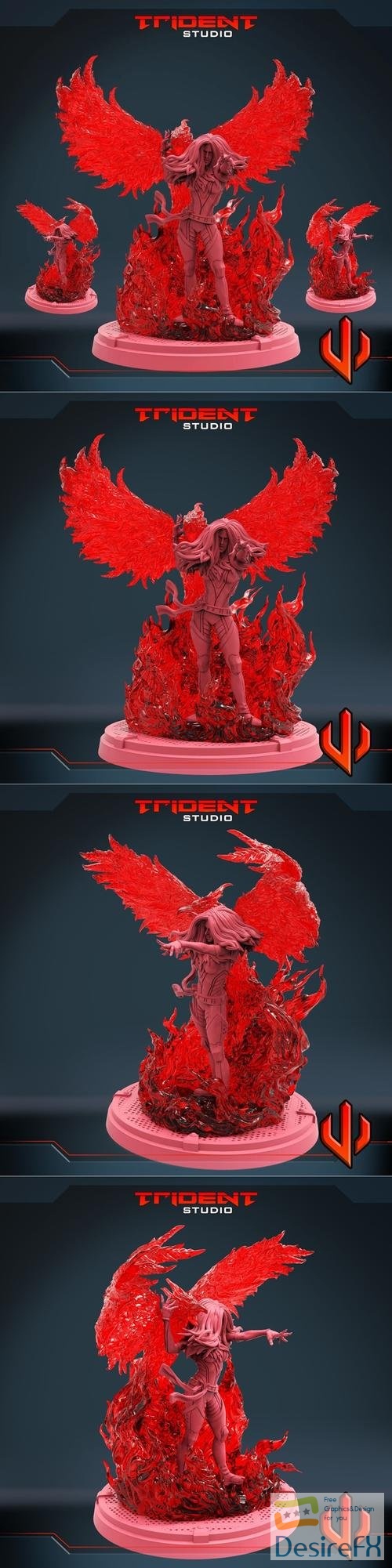 Trident Studios - Phoenix A – 3D Print