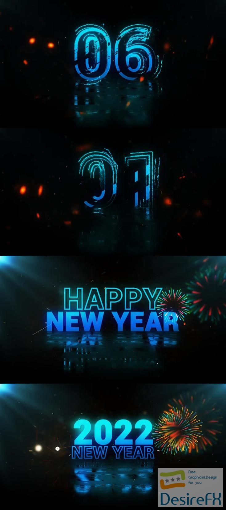Videohive Happy New Year Countdown 2022 34886153