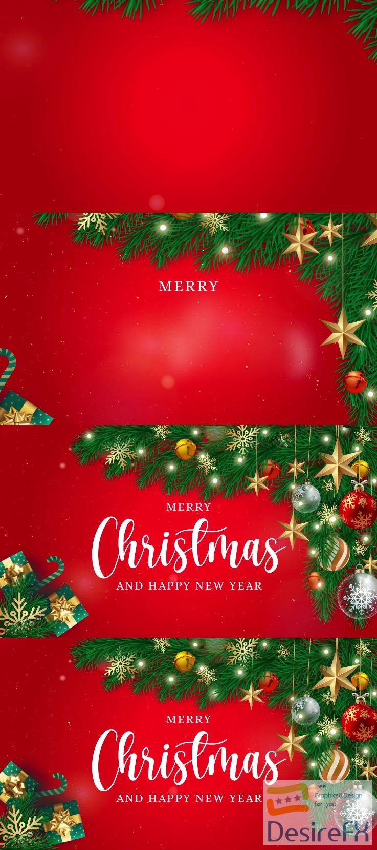 Videohive Merry Christmas Intro 40871606