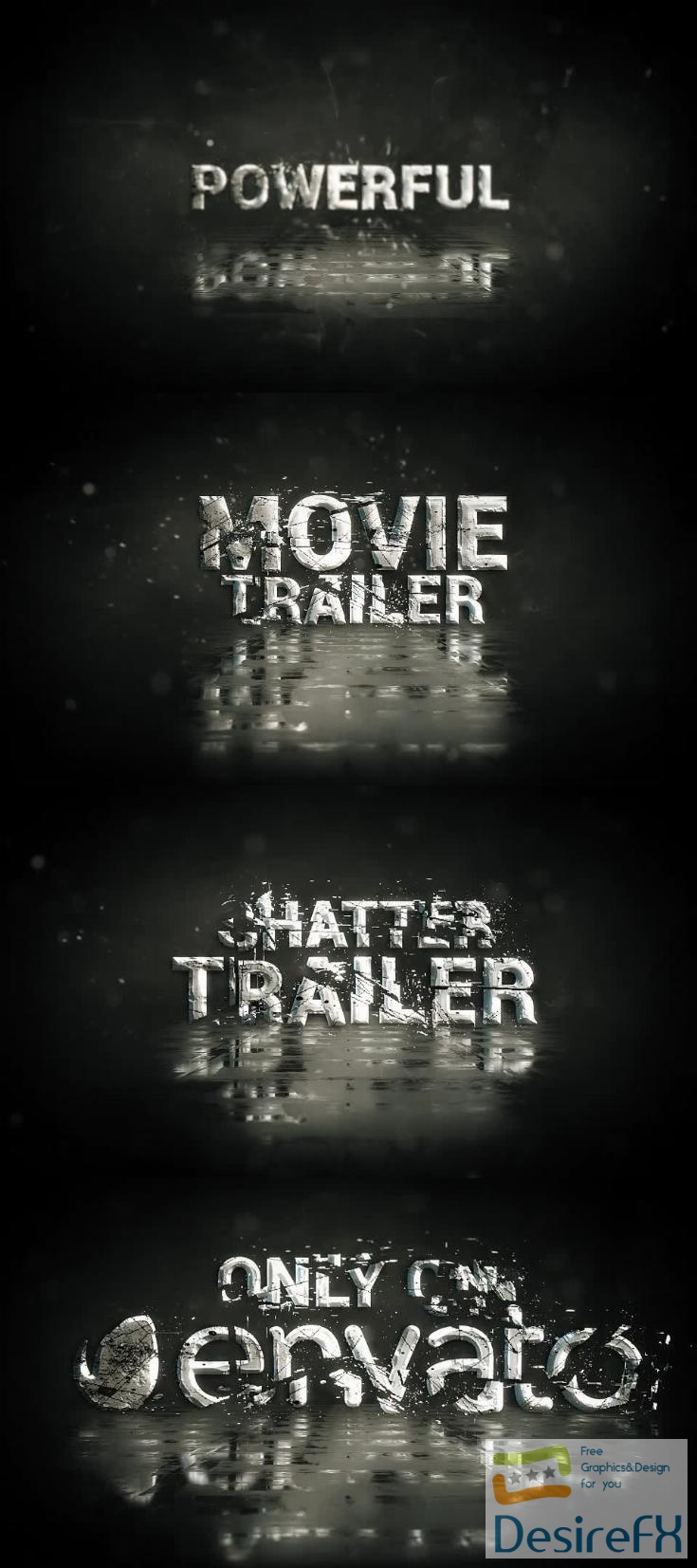 Videohive Shatter War Movie Trailer 31457498