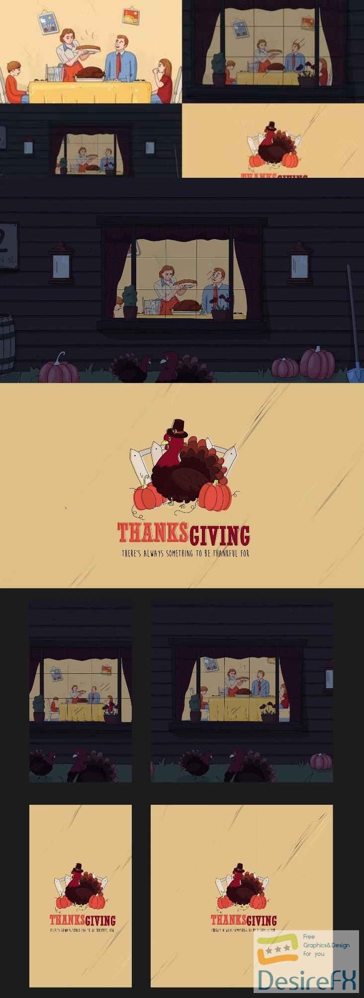 Videohive Thanksgiving Day Intro 40871738