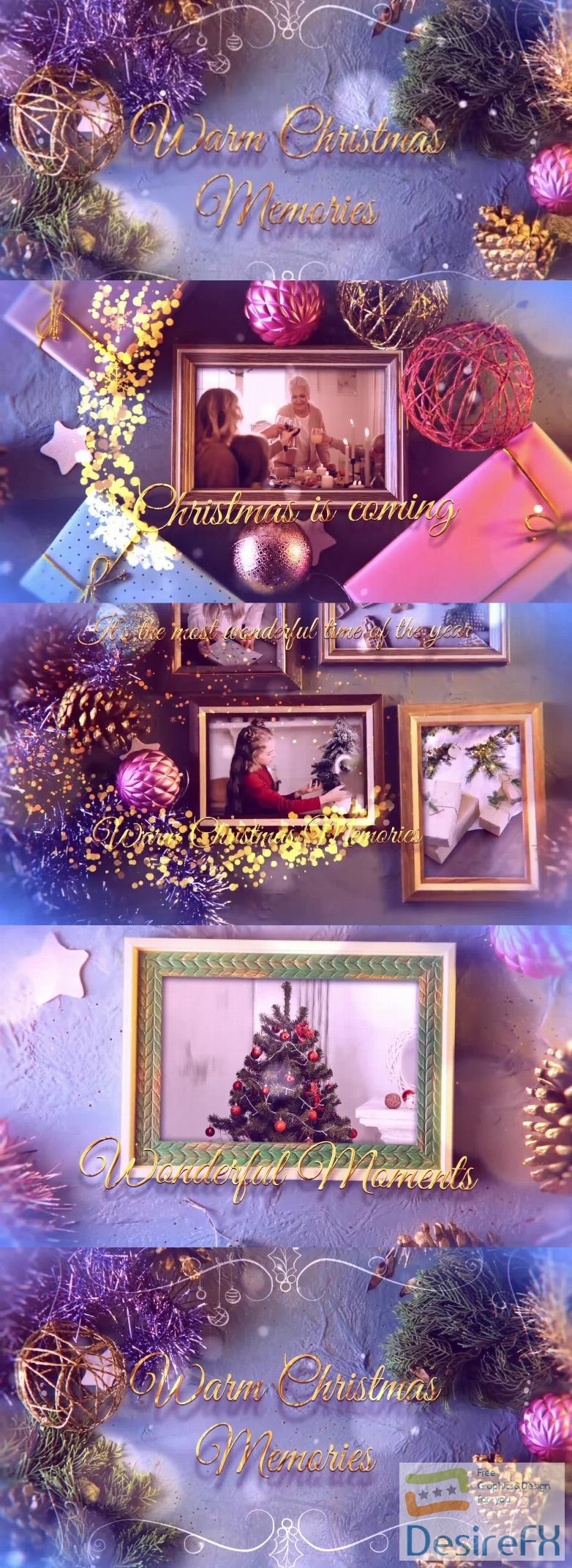 Videohive Warm Christmas Memories 41773675