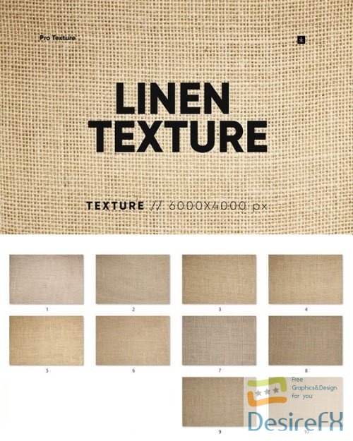10 Linen Texture - 10951251