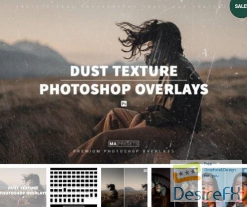 100 Dust Texture Overlays