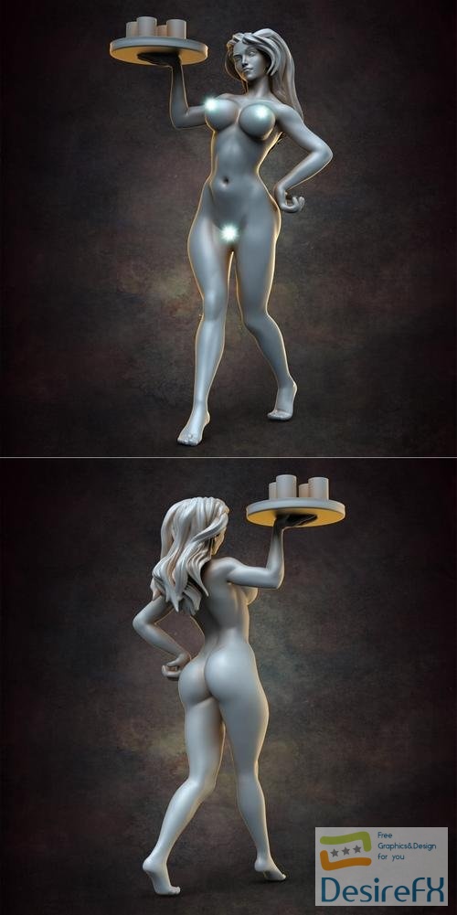 Barmaid A – 3D Print